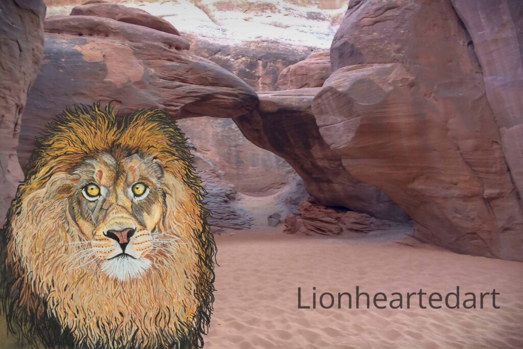 Lion at Arches